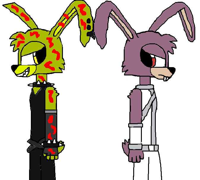 Request: Bonnie and Springtrap by Savytheweasel on DeviantArt
