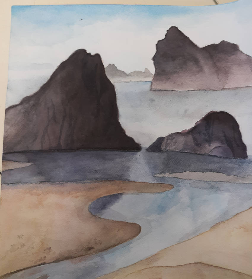 Perspective Lines Rocks Perspective project: ...rocks...? by GreenPepperDraws on DeviantArt