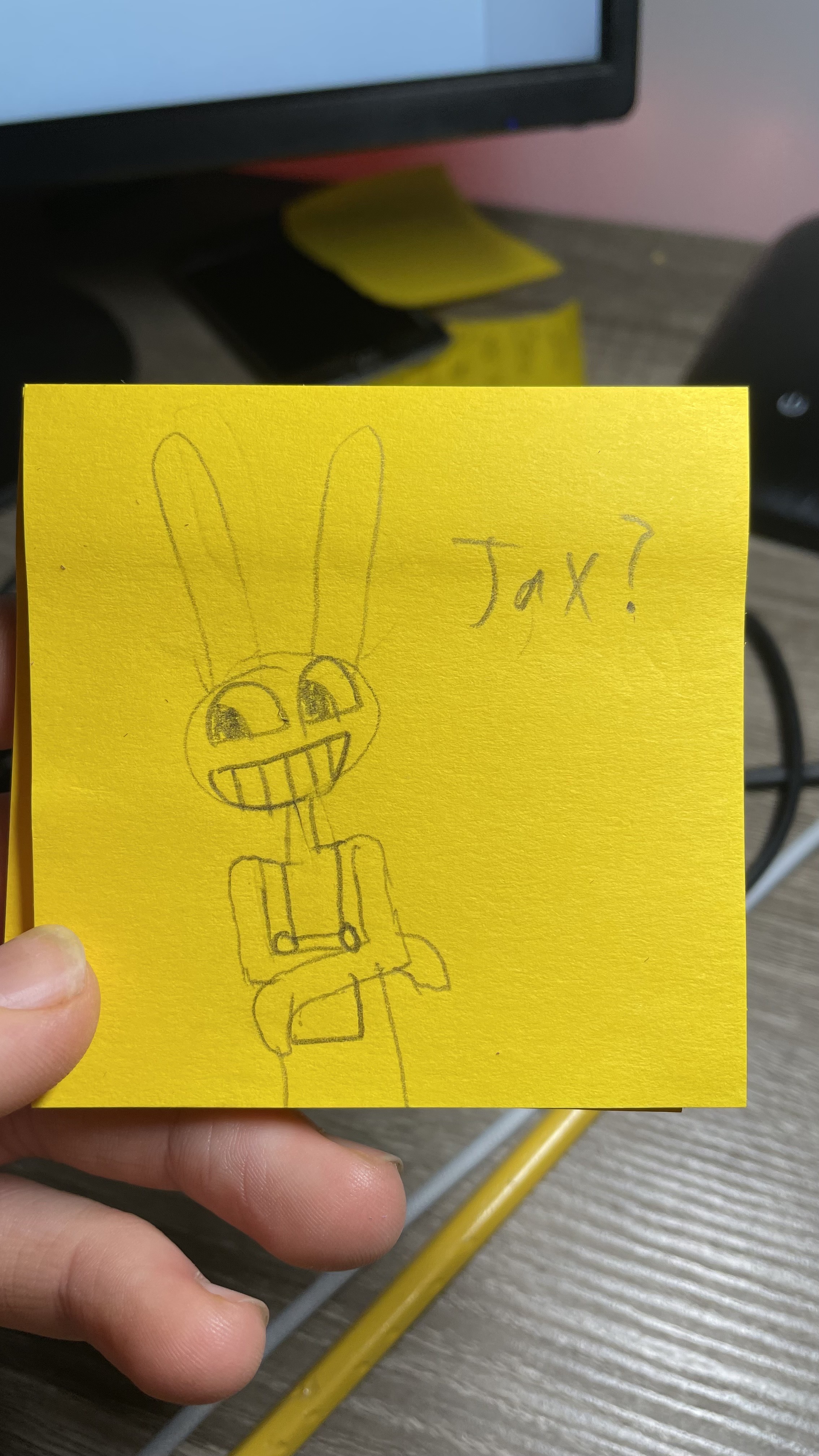 Sticky Note Jax by JohnnyGT2 on DeviantArt