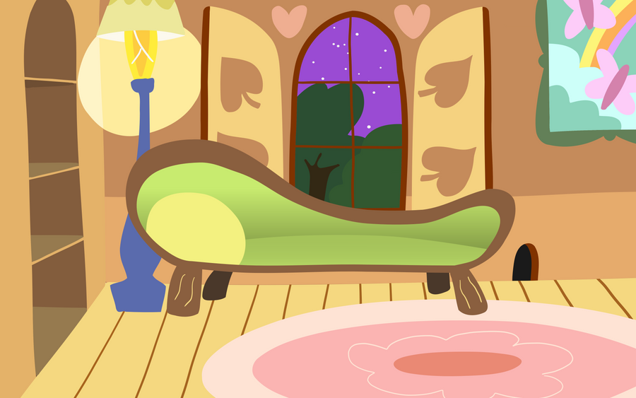 Fluttershy's cottage, interior