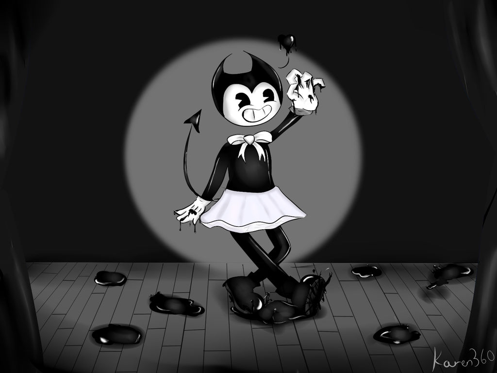 Bendy and the ink machine- The danncing demon by Karen360 on DeviantArt