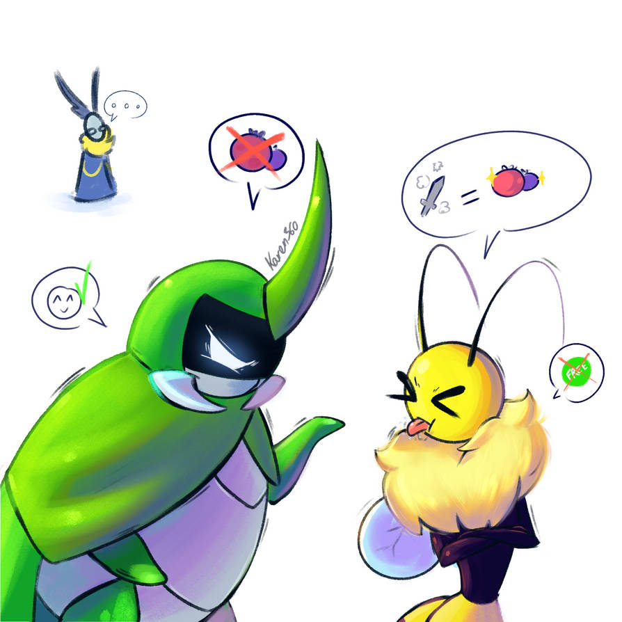 Bug Fables - Vi and Kabbu by Karen360 on DeviantArt