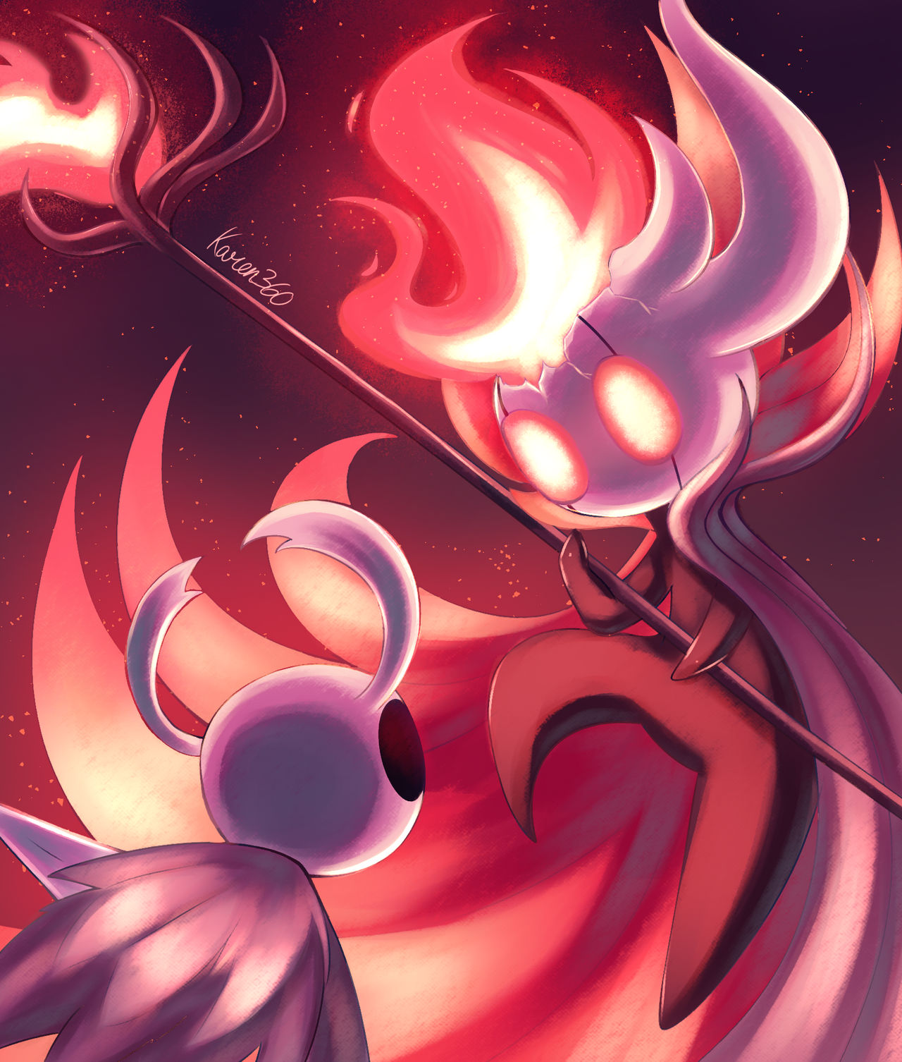 Hollow Knight Redraw Nightmare Lost Kin by Karen360 on DeviantArt