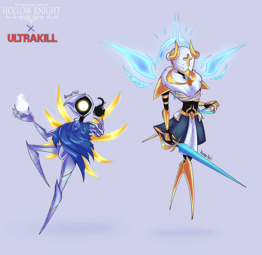 Ultrakill Knight Ultrakill x Hollow Knight (1/?) - V1 and Gabriel by Karen360 on DeviantArt
