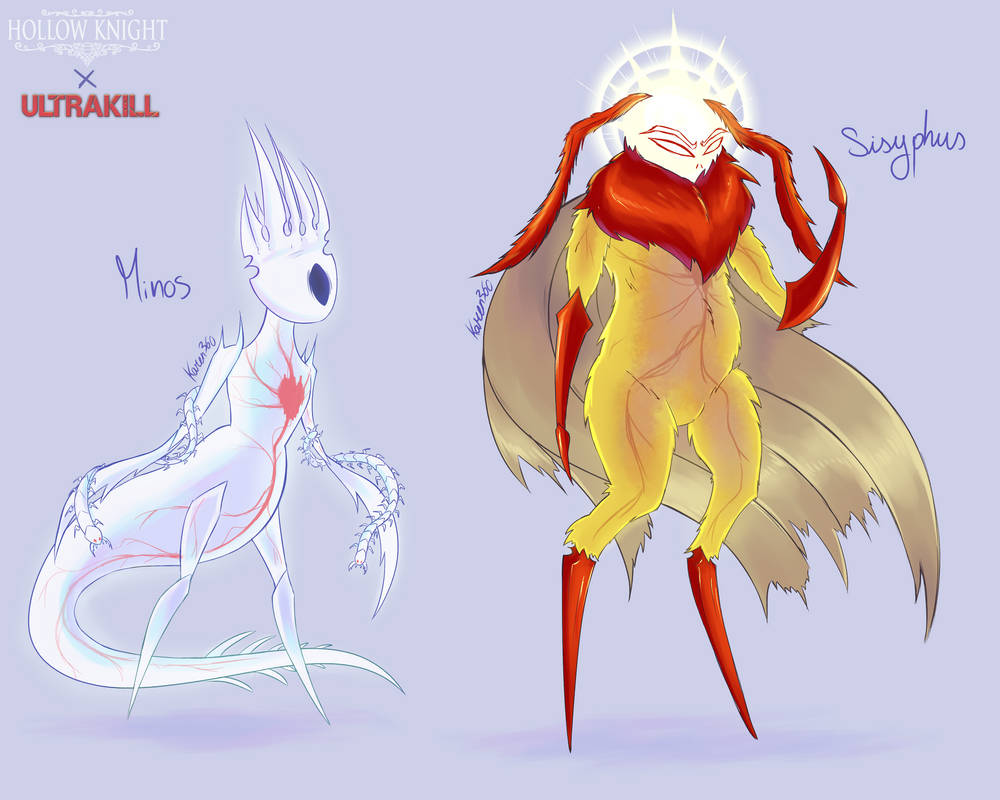 Ultrakill Knight Ultrakill x Hollow Knight (2/?) - Minos n Sisyphus by Karen360 on ...