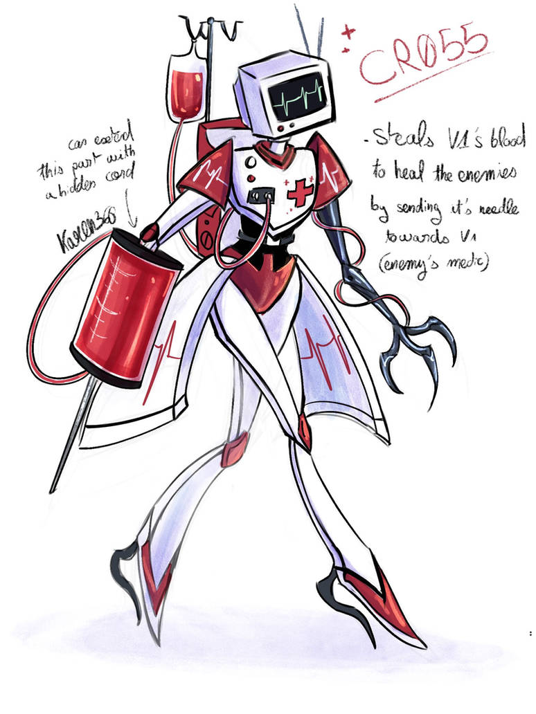 Ultrakill OC - CR055 by Karen360 on DeviantArt