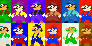 SSBU: Arcade Mario Bros. Palette Swaps