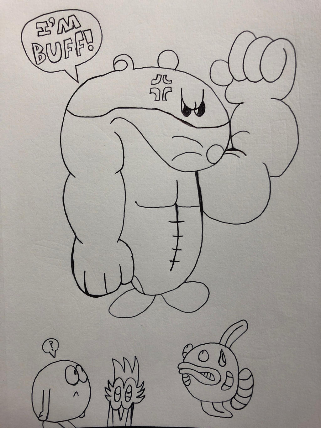 Buff Rick the Hamster by MegaToon1234 on DeviantArt