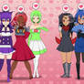 Six Gijinka PokeLadies Used Attract!