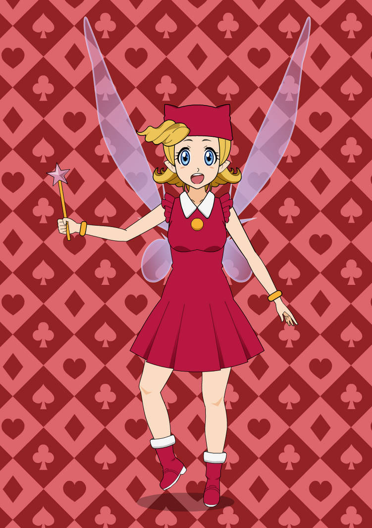 Wanda the Fairy from Mario and Wario in Kisekae by MegaToon1234 on ...