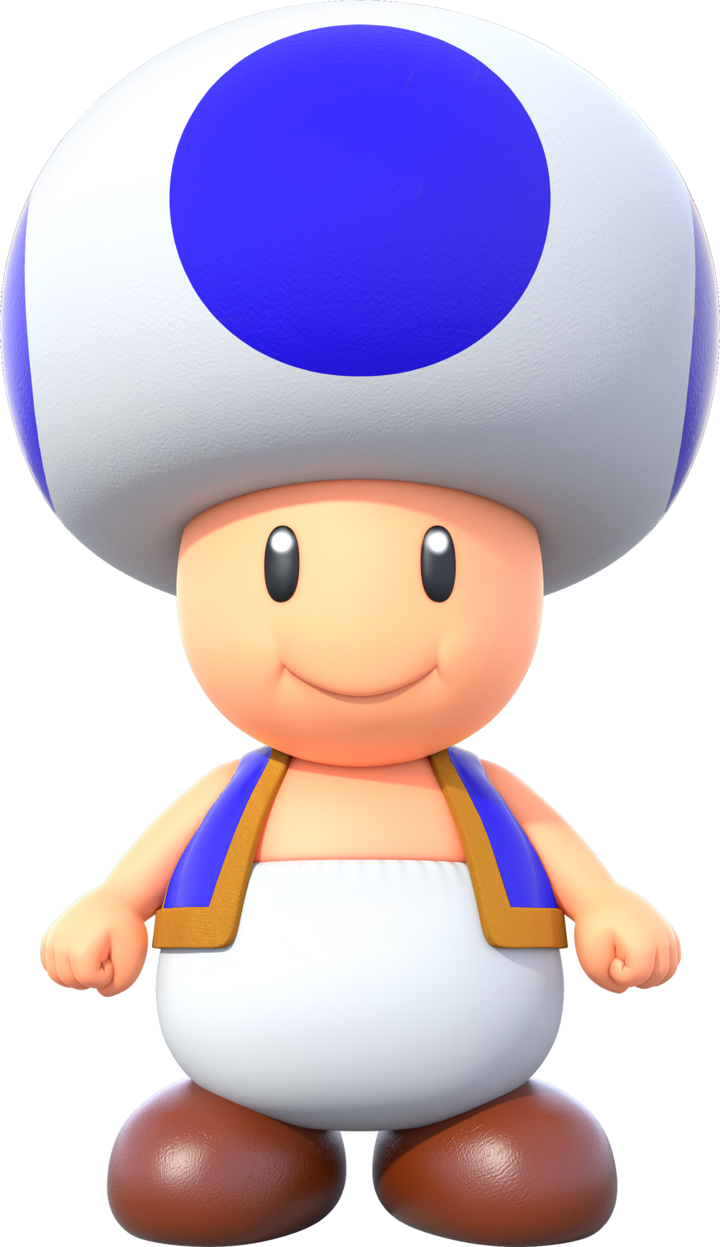 NSMBUDX Blue Toad by MegaToon1234 on DeviantArt