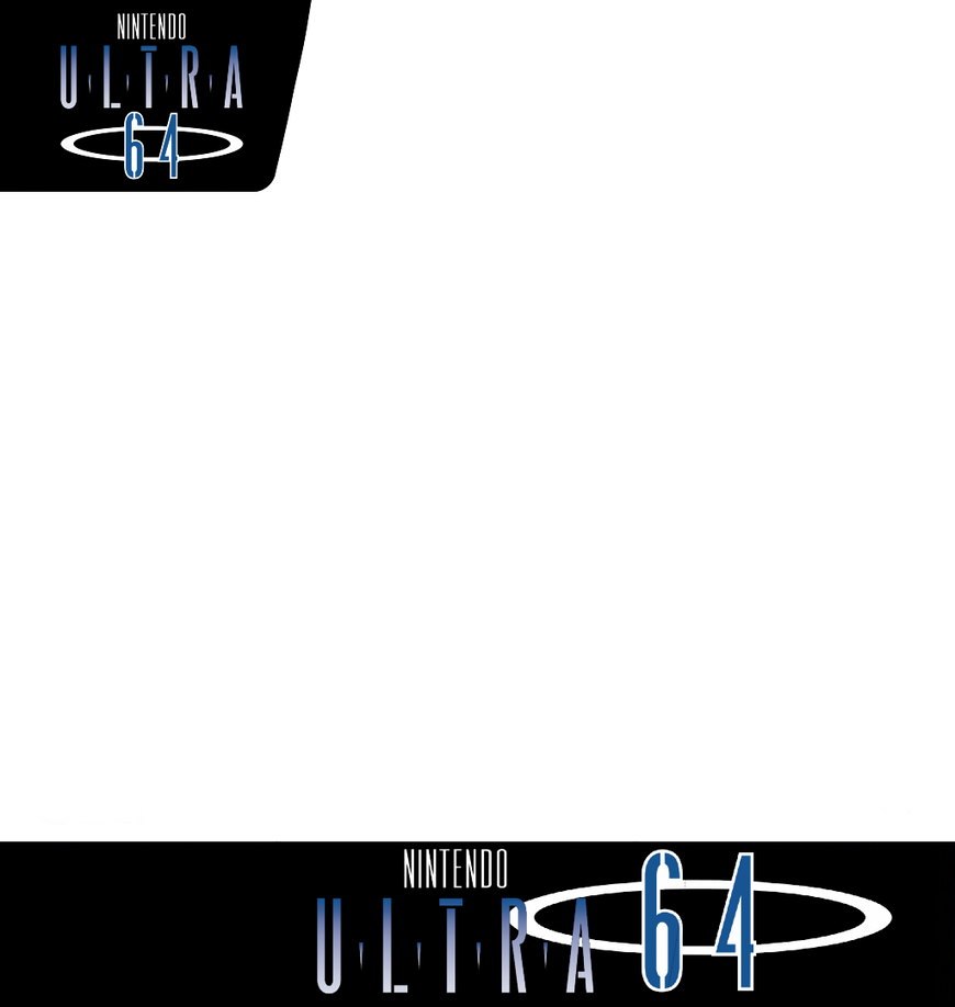 Nintendo Ultra64 Box Art Template by MegaToon1234 on DeviantArt
