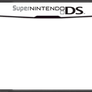 Super Nintendo DS Box Art Template
