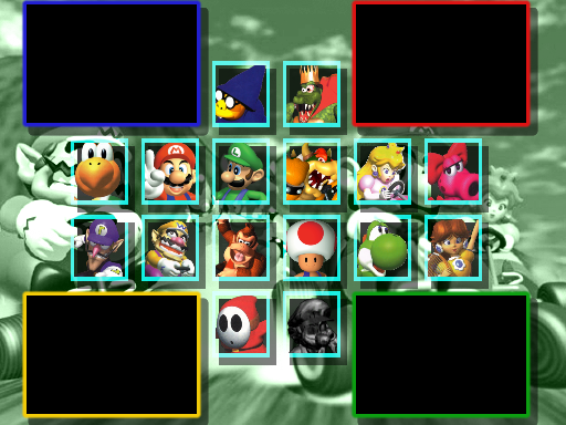 MK64 Roster But Something's Different by MegaToon1234 on DeviantArt