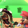 Mario's Encounter with Marina