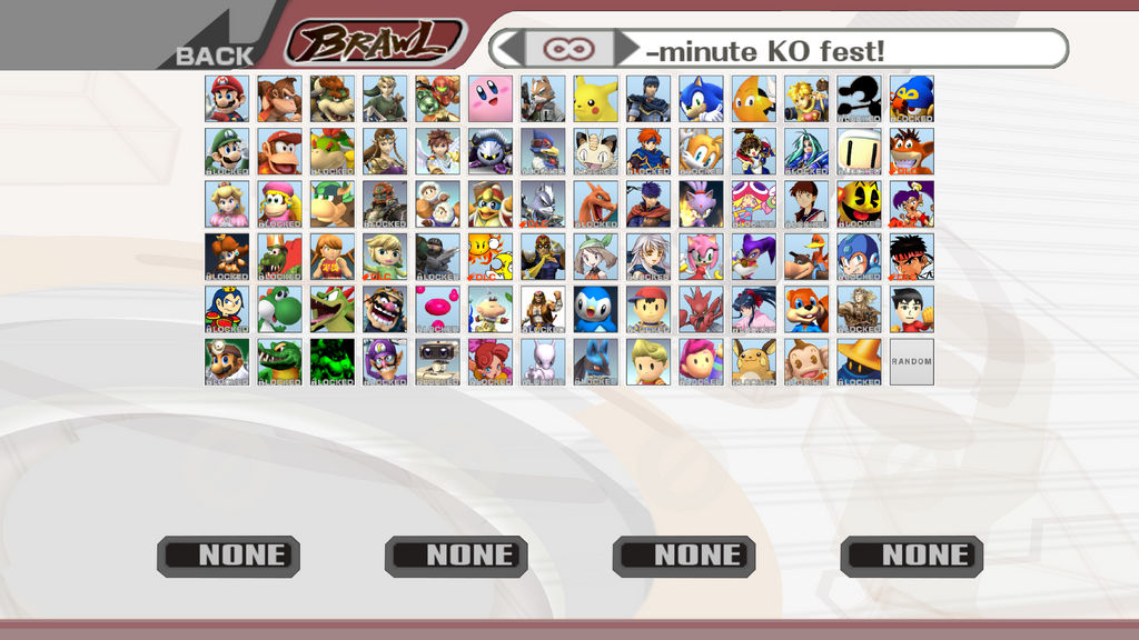 MT1234SSBURfaAT SSBB Roster by MegaToon1234 on DeviantArt