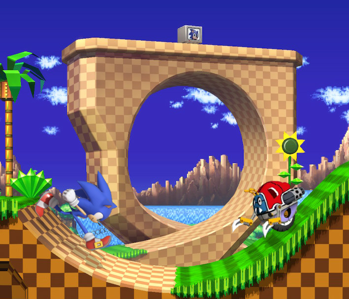 Green Hill Zone Background by HeartinaRosebud on DeviantArt