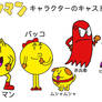 Pac-Man 1988 Anime Cast of Characters