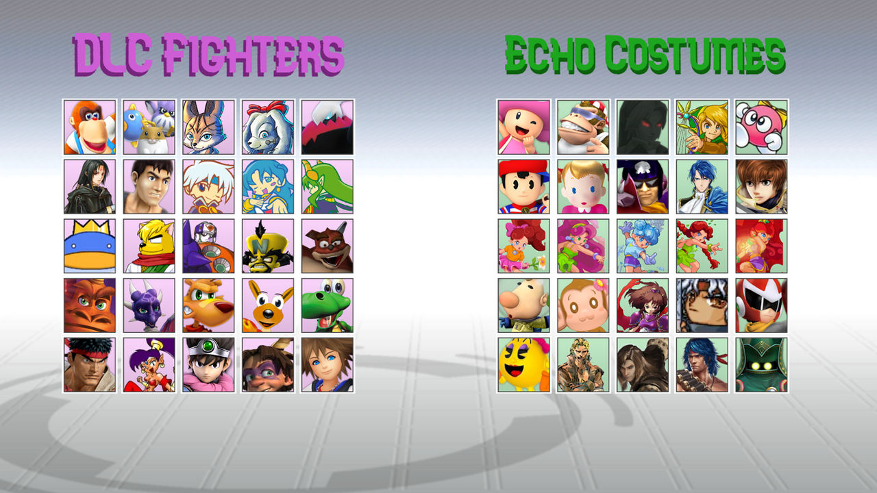 SSBB EP Extras Roster by MegaToon1234 on DeviantArt