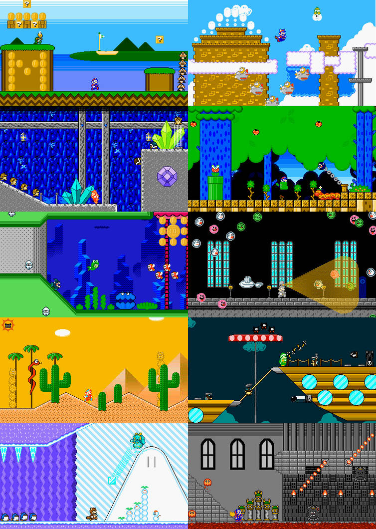 Mario Themes Thread Super Mario Level Themes (My Version) by MegaToon1234 on DeviantArt