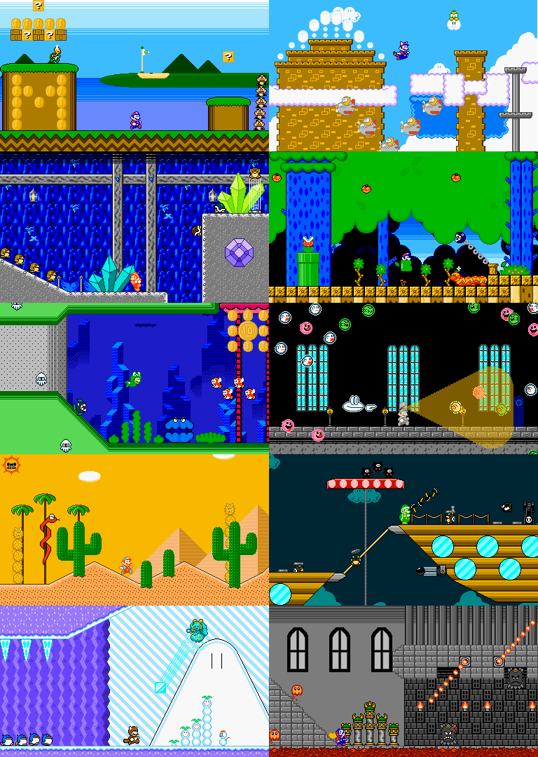 Super Mario Level Themes (My Version)