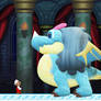 Blizzaurus in NSMB