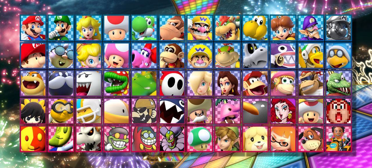 Mario Kart Champions Character Roster by MegaToon1234 on DeviantArt