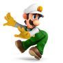 [SSBU]-Luigi with His SSBM White Colors