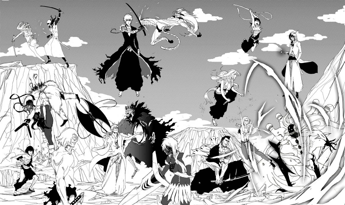 Commission: Bleach Battle by TAKORUone on DeviantArt