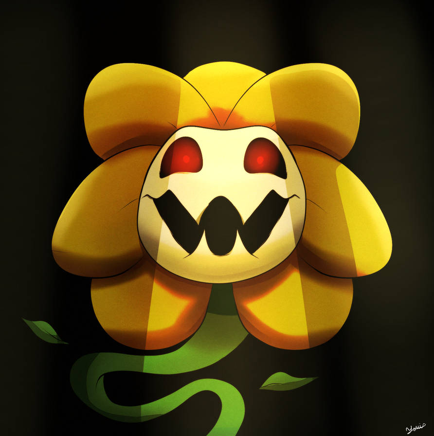 Flowey the killer by YSolaire on DeviantArt