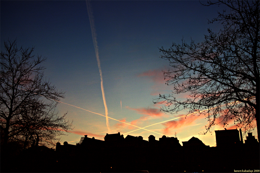 the sky moves sideways