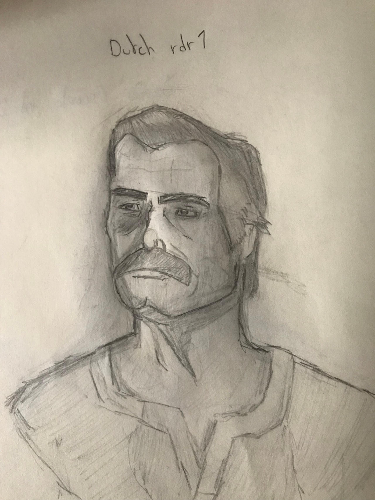 Dutch van der linde drawing by Eliotlat13 on DeviantArt