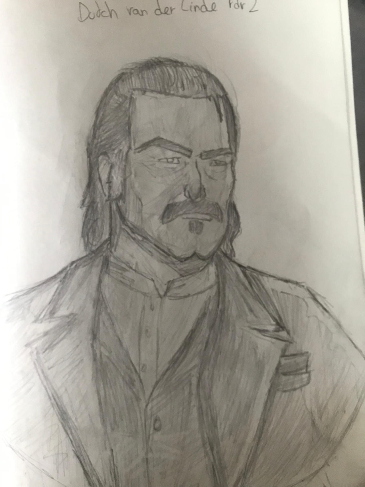Dutch van der linde drawing rdr2 by Eliotlat13 on DeviantArt