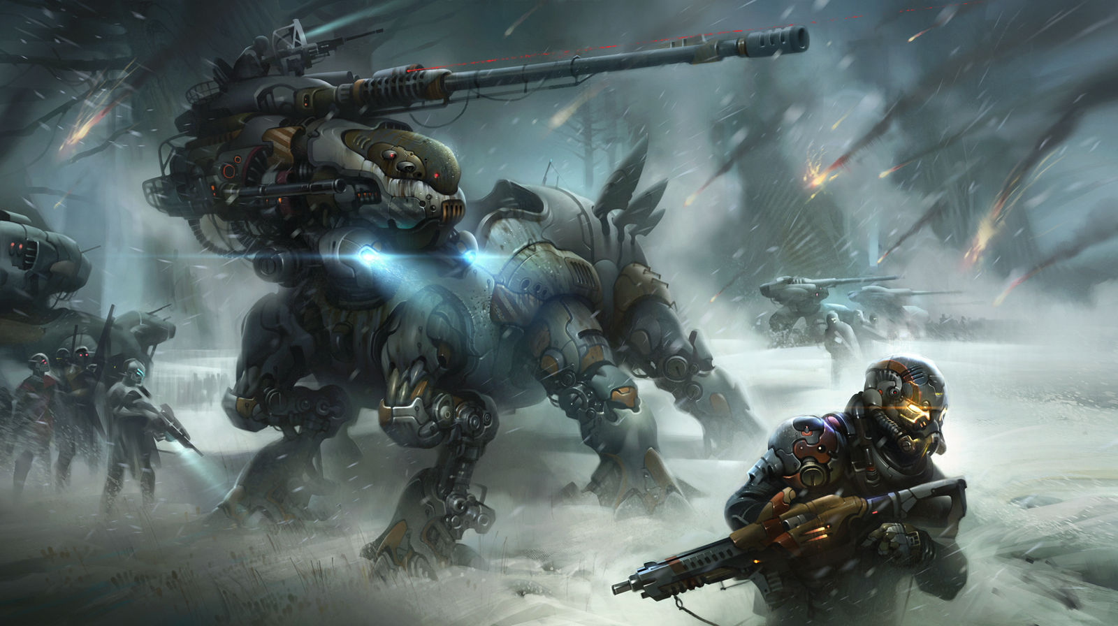 Winter Behemoth_Destiny fan art by IvanLaliashvili