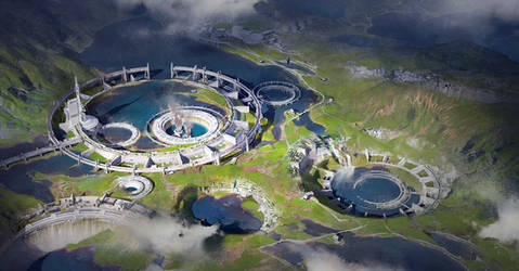 Water extraction facilities_Blender course