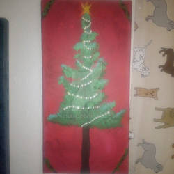 Christmas Tree, Acrylic