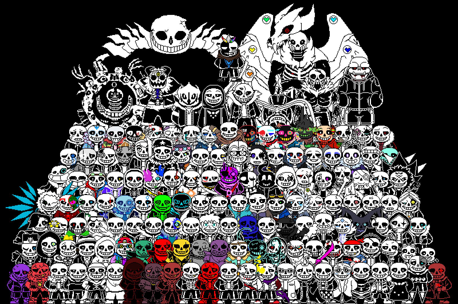 Pixilart - Bookturn Sans Dialogue Sprites uploaded by HarmlessBleach