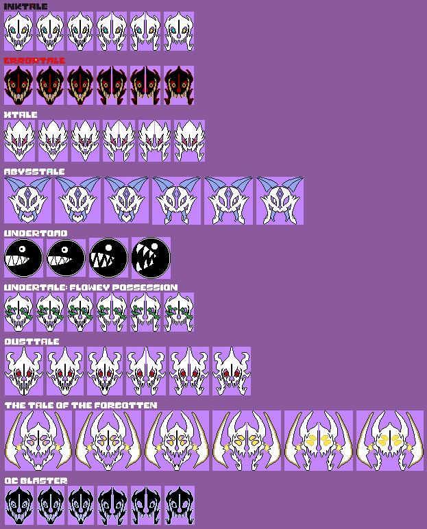 sprite sheet flowey by Kuri-01 on DeviantArt