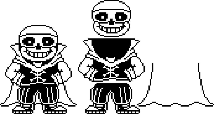 Underswap Sans Battle Sprite, HD Png Download , Transparent Png Image -  PNGitem