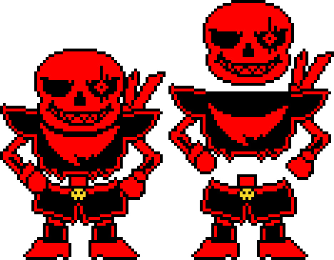 Fellshiftalter Sans Battle Sprite (Request) by NotInkgamer567 on DeviantArt