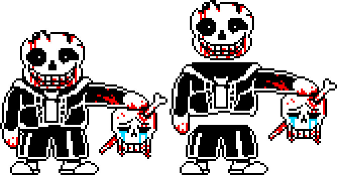 HorrorTale) Sans SpriteSheet by Mlarko on DeviantArt