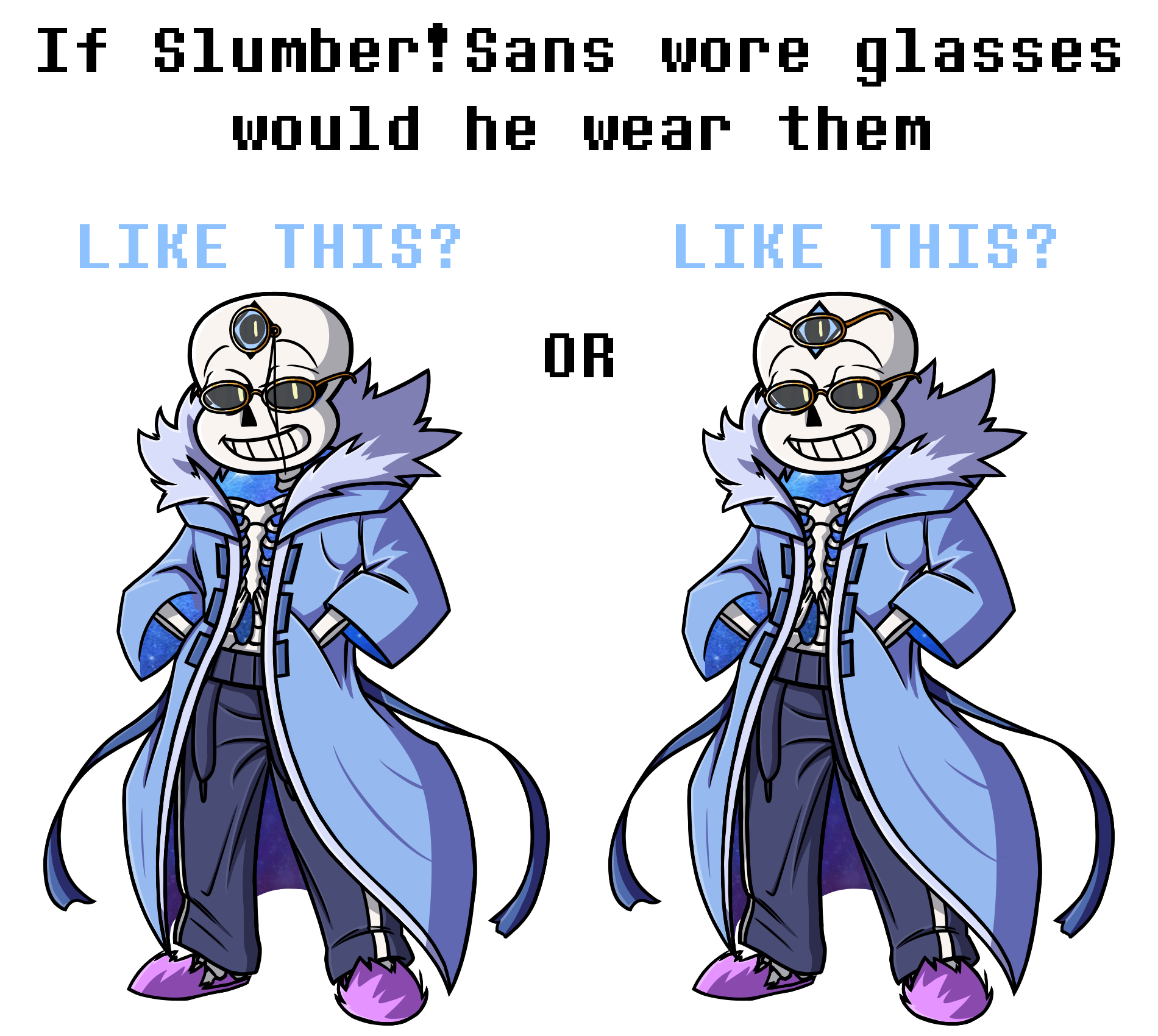 Slumbertale AU — Sans demonstrating how floating is just way better