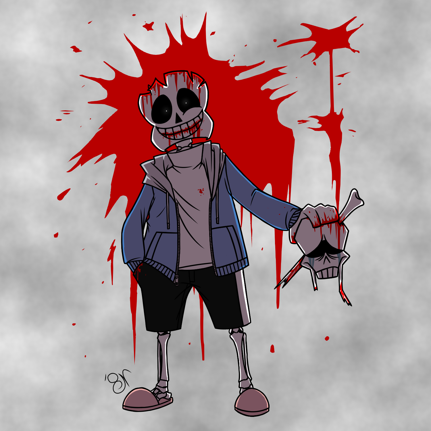 Horror sans in 2023  Undertale drawings, Horror sans, Undertale cute