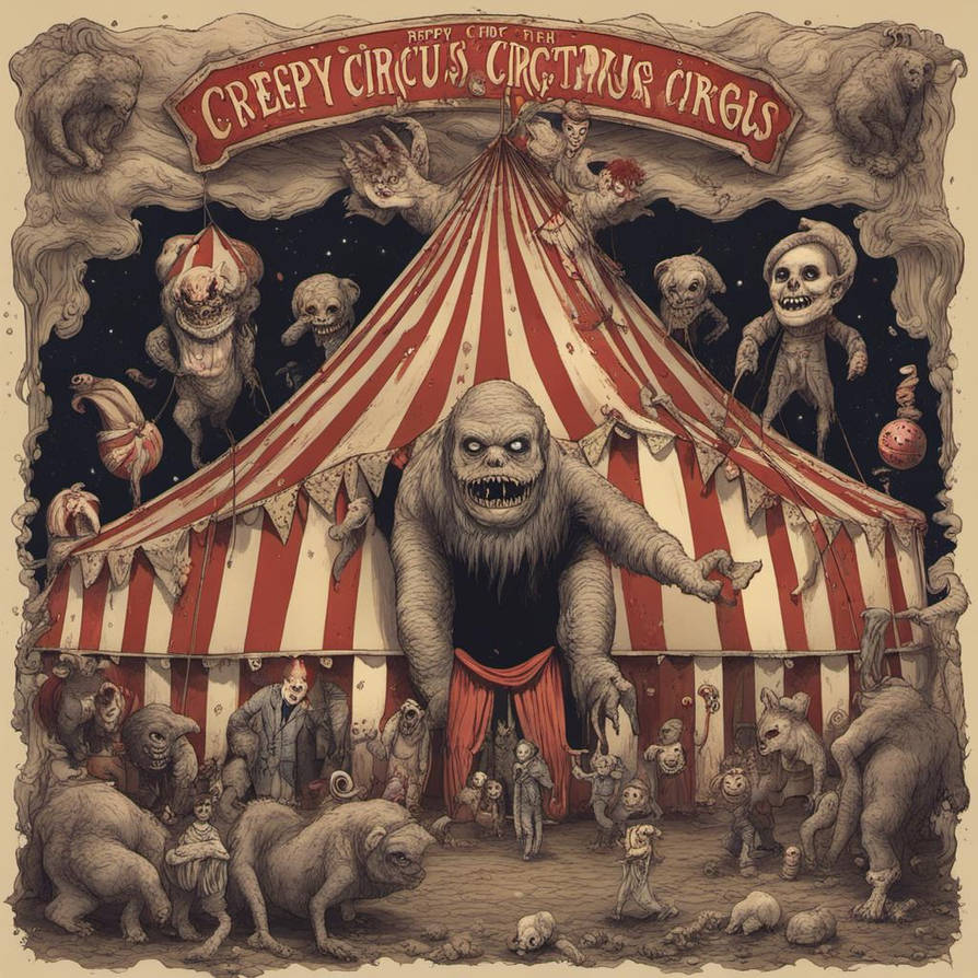 Monster circus by tattartar on DeviantArt