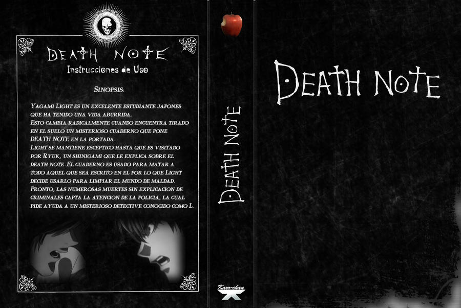 Caratula De Death Note By Karr Chan On Deviantart Caratula De Death Note By Karr Chan On Deviantart