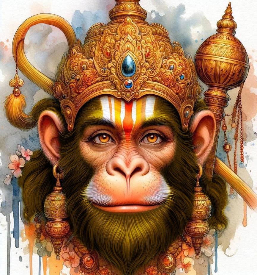 Shri Hanuman by VISHNU108 on DeviantArt