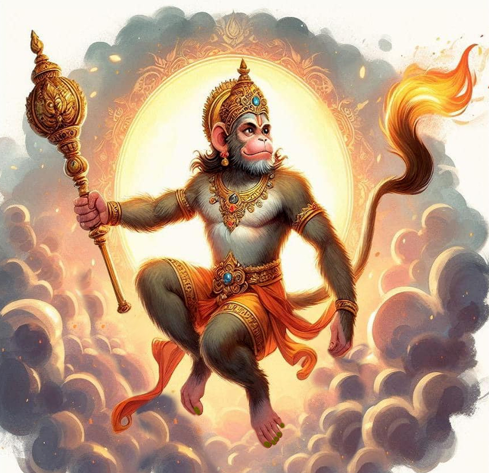 Shri Hanuman by VISHNU108 on DeviantArt