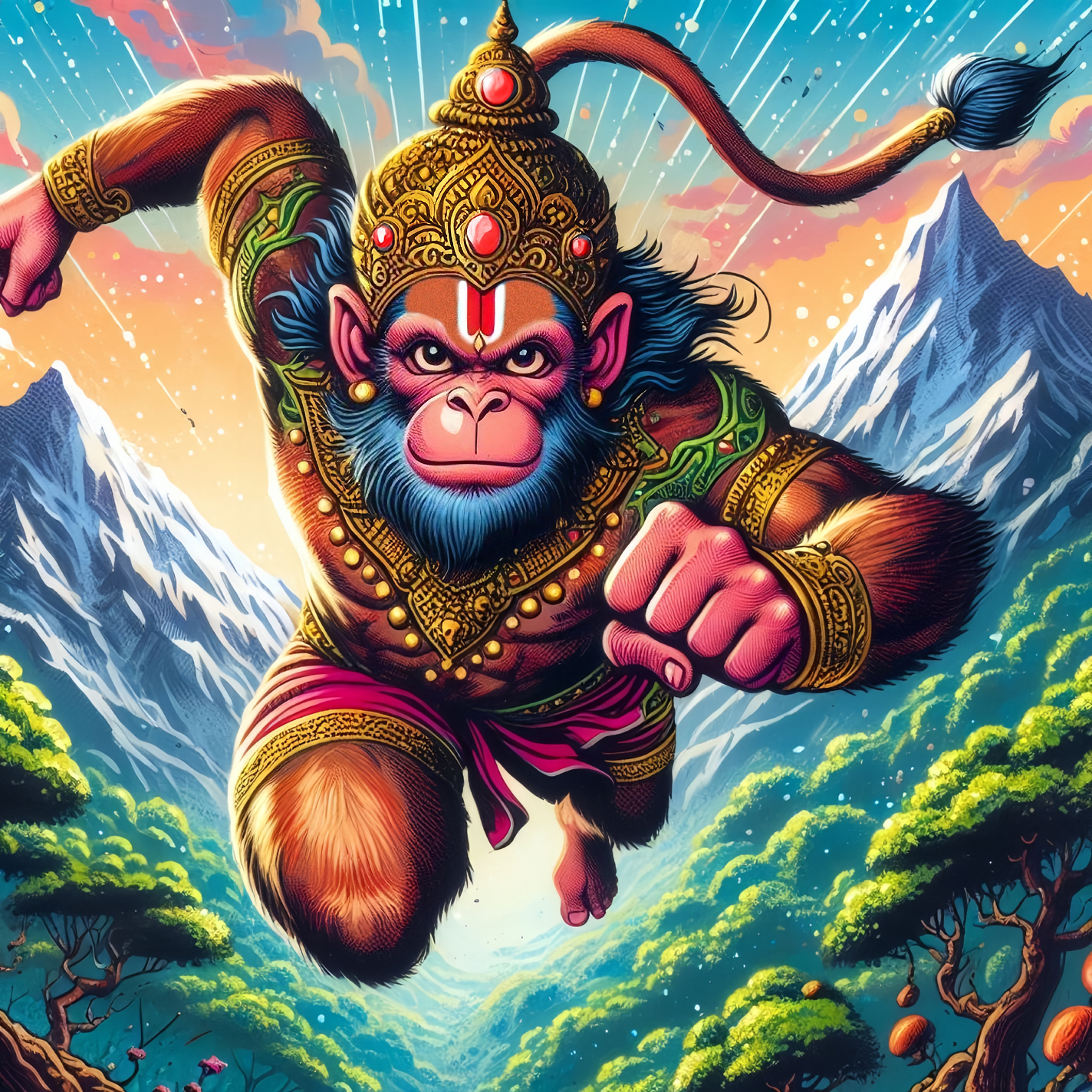 Shri Hanuman by VISHNU108 on DeviantArt