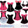 Bachelorette Lingerie Clipart