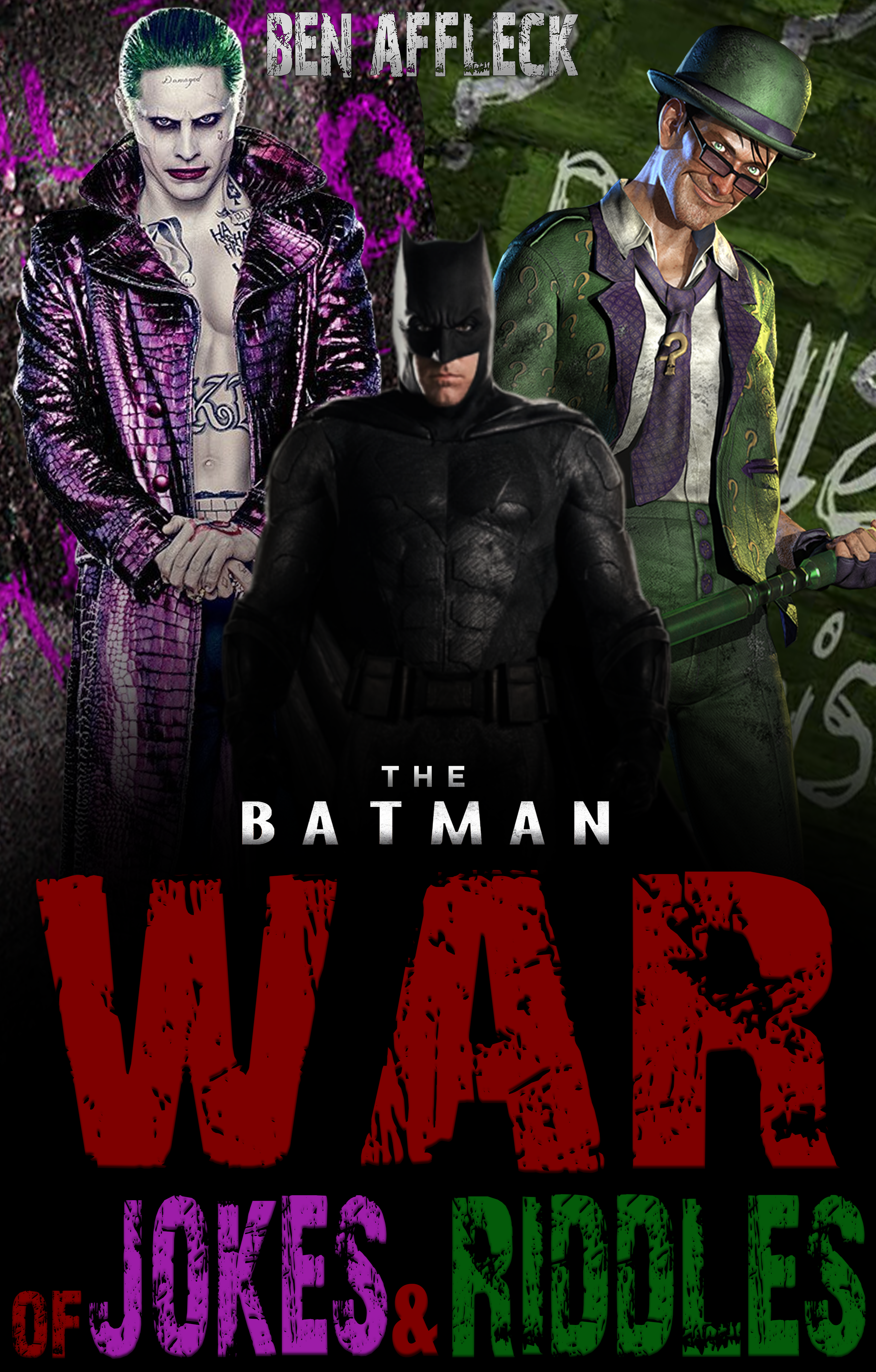 The Batman - The War of Jokes and Riddles Poster by Daviddv1202 on  DeviantArt